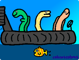 Hovercraft full of eels